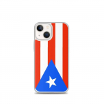 Coque T&eacute;lephone Drapeau Porto Rico &ndash; iPhone 13 mini