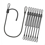 Bungee h&uuml;ppe elastikn&ouml;&ouml;r, reguleeritav k&ouml;is harjutamiseks 8PCS