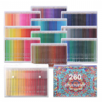 &Otilde;lip&otilde;hised v&auml;rvipliiatsid kunstitudengitele - saadaval 180- ja 72-v&auml;rvilised komplektid Colored Pencil Set