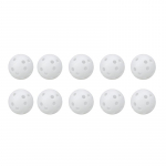 10 tk golfipallid siseruumides, v&auml;litingimustes Whiffle Airflow golfi treeningpallid