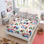 Ehitusvabriku Lastele Sobiv Voodilina Komplekt King Queen Double Full Size Voodipesukomplekt 90x200x15cm deep