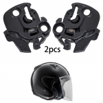 2 Pieces Open Face Helmet Base Plate Practical Spare Parts Easy to Install Replacement Motor