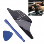 BMW 5 6 7 seeria G30 G38 G02 525 530 LHD jaoks m&otilde;eldud auto k&auml;iguvahetusnupu paneeli trimmikatte kaane nupu kleebis Autoosade tarvikud