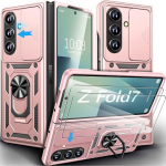 Coque de protection - BOOLING - Galaxy Z Fold 7 - Antichoc - Avec Anneau - Protection Cam&eacute;ra