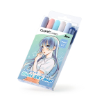 Copic Ciao Mini Cool Illustratsioonikomplekt - Kunstimarkerid, Joonistuspliiatsid, Markerpliiatsid