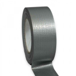 TECPLAST Hall ameerika riidest liimlint 175&micro; - liimirull 48 mm x 50 m &uuml;henduste ja paranduste jaoks hall