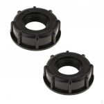 2pcs IBC Tank Adapter(), Barrel Valve Fittings For home and garden Water Connectors- Coarse Thread