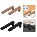 4Pcs handle for door Protective Cover, Silicone Sleeve Gloves Knob Cover Children
