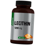 Soja letsitiin, Letsitiin 1200, Sporter 120 pehmet kapslit (72584002) 120softgels