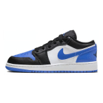 Air Jordan 1 Low GS Alternate Royal Toe Laste tossud Sinine Valge Kuninglik Sinine 553560-140 38.5 black