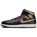 Air Jordan 1 Mid Must Metallik Kuld Meeste Tossud Valge DQ8426-071 46