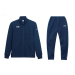 Li-Ning &uuml;hev&auml;rviline hingav lukuga jope jooksmiseks vabaaja spordikomplekt unisex jope tumesinine YWET005-1 M