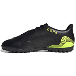 Adidas Copa Sense.4 Muruv&auml;ljakule &Uuml;mar nina Mugav Trendikas TF (Kummist naastud) Vastupidavad jalgpallikingad Meeste jalgpallikingad Must Kollane FW6547 42⅔