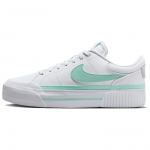 Nike Court Legacy Libisemiskindlad P&otilde;rutust Neelavad Madalad Rula Kingad Naiste Tossud Valge Roheline FZ3770-100 38.5