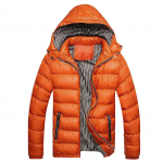 Meeste vabaaja talvine soe top pluus tihendav mantel Outwear top pluus jakk XXXXXL oranž