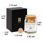 Kristlike kaardipurk V&auml;rvikad piiblisalmid Purk K&auml;sitsi valmistatud kristlik v&auml;rviline piiblipurk Klaas parimate soovide m&auml;rkus j&otilde;ulude lugemiseks