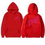 Muusikagrupp Babymonster Drip album Tuur 2025 Huppar Mehed naised S&uuml;gis Talv trend Y2k Dressipluus Unisex Fliis Vabaaja pusa S