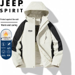 JEEP SPIRIT Men's Winter Hooded Puffer Jacket 5XL