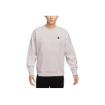 Nike Spordiklassikaline pusa pikkade varrukatega &uuml;mmarguse kaelusega dressipluus Meeste dressipluus IM9361-030 L white