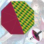 Demon Slayer Katana Vihmavari P&auml;ris Suuruses Jaapani Anime Cosplay Vihmavarustus Tanjirouu Kimetsu No Yaiba Pikk P&auml;ikesevari Elutarbed IRON&8K