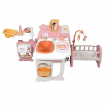 SMOBY - Baby Nurse - Grande maison des b&eacute;b&eacute;s pour poupons - 19 accessoires - d&egrave;s 3 ans puhas