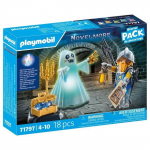 PLAYMOBIL 71797 Valge r&uuml;&uuml;tel ja valgustusefektidega kummitus, Novelmore, 18 osa, Alates 4. eluaastast puhas