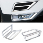 Volkswagen VW Tiguan MK2 2017 jaoks- kroomitud eesmised udutulelaternad udutulede dekoratiivkatte raam ABS v&auml;lisk&uuml;lg Style B