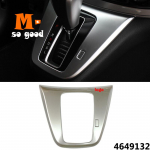 for Honda CRV CR-V Car Gear Shift Knob Lever Shifting Frame Panel Sticker Cover Accessories Trim ABS 2012 2013 2014 2015 2016 Steering Wheel 1
