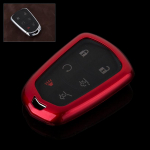 plastic Car key bag/key Shell /key case/key cover for Cadillac SLS SRX XTS Model 2 gold