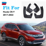 2017- Front Rear 4pcs FOR Honda CRV CR-V Mudguards Fender Mud Flap Guard Splash Mudguard car accessories auto styline must