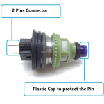 0280150661 Uus k&uuml;tusepihusti otsik Chevy Geo Metro Suzuki Swift 1.0L jaoks 1955002160 , 15710-60B50 1 Piece