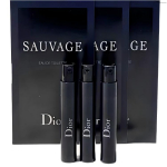 Dior Sauvage Eau de Toilette n&auml;idiste komplekt (3 x 1 ml),V&auml;rsked, Tsitruselised ja Puidused Noodid, Meeste L&otilde;hn 1ml*3