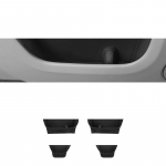 Volvo xc60 ukse panipaiga tasku ukse pilupadja jaoks Pr&uuml;gikoti sisustustarvikud autotarbed 2018-2024 black 4pcs