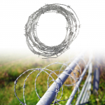 Barbed Wire Roll for Fencing And Crafting in Farmhouse Settings 10m