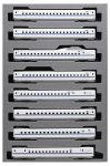 KATO N-m&otilde;&otilde;tkava N700S Shinkansen Nozomi Komplekt B 10-1699 Lisakomplekt (8 autot) valge