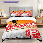 Fortuna Dusseldorf Muster Voodipesu Tekikomplekt Tekikate Padjap&uuml;&uuml;r Kodu Dekoratsioon S&uuml;nnip&auml;evakingitus (1 * tekikott + 2 * padjap&uuml;&uuml;ri, ilma s&uuml;damikuta) 135x200cm