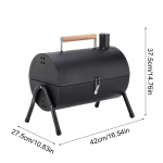 T&uuml;nnigrill Matka-BBQ suitsuahi Kerge ventileeritav BBQ t&uuml;nnigrill Veranda Tagaaed Kodu R&otilde;du Matkamine Terrass must