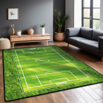 Jalgpalliv&auml;ljaku vaip Elutuba Kokkupandav Suur Suurus P&otilde;randamatid 200x300cm Libisemisvastane M&auml;ngumatt Laste Magamistuba Masinpestav 60*90cm