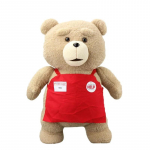 46cm TED Pl&uuml;&uuml;sist Filmikaru TED 2 Pl&uuml;&uuml;snukk M&auml;nguasjad P&otilde;llega stiilides Pehmed T&auml;idisloomad Pl&uuml;&uuml;sM&auml;nguasjad Loom Lastele Kingitus