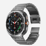 Luksuslik puhas titaanist kellarihm Samsung Galaxy Ultra Watch 47mm jaoks Meeste &auml;rik&auml;ev&otilde;ru GALAXY ULTRA Watch rihma randmerihm Galaxy Ultra 47mm gray