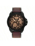 Bronson Automaatne Pruun LiteHide&trade; Nahast K&auml;ekell - ME3219 - Fossil pruun