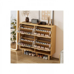 Kingakapp - MUVOE - 4 sahtlit - Hele rotang - Tamm - Kaasaegne disain