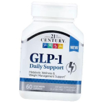Ainevahetuse ja kaalukontrolli toetus, GLP-1, 21st Century 60kaps (71440028) 60vcaps