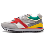Li Ning Fashion Slip Resistant, Abrasion Resistant, Lightweight Low top Casual Shoes Men's White Gray AGCP313-1 43