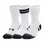 Under Armour UA Performance Tech Unisex keskmise s&auml;&auml;rega treening sokid - 3 paari pakk XL