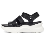 UGG La Cloud Kollektsioon Spordisandaalid 'Must Valge' Naiste 1118499-BPLL 39