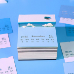 Ajakava Kalender 2026 Lauakalender LED-valgustusega 3D &Auml;rarebitav Kalender Paberist Nikerduskunst M&auml;rkmepaber Kingitus J&otilde;ulud