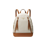 Michael Kors Mk Brooklyn Monogramm L&otilde;uend ja Nahast &Auml;&auml;risega Seljakott Keskmine Naiste seljakott Ivoripruun 30H1GBNB2B-149 Basic Set (Bag+Dust Bag)