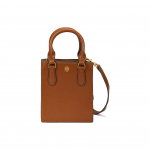 Tory Burch Blake Reguleeritav Eemaldatav &Otilde;larihm Nahast T&otilde;mblukuga Koti Ristkorral Mini Kott Naiste kotid Pruun 138274-907 Basic Set (Bag+Dust Bag)