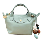 Longchamp Le Pliage Xtra Br&auml;ndi T&auml;htlogo Nahast T&otilde;mblukuga Ostukott &Otilde;lakott K&auml;ekott Mini Naiste T&otilde;mblukuga Heleroheline 1500HGV282 Basic Set (Bag+Dust Bag)